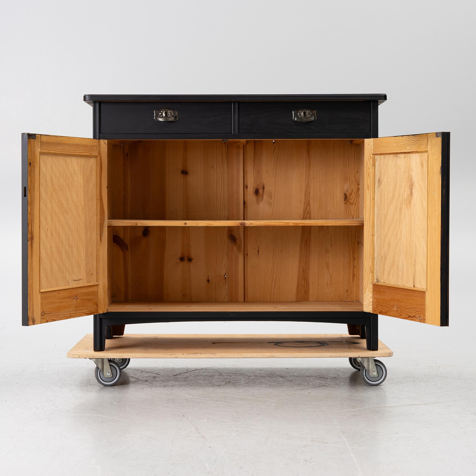 A sideboard, early 20th Century.