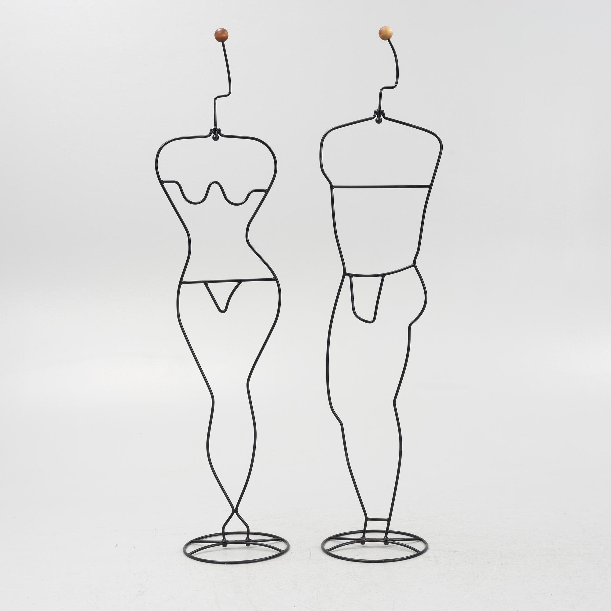 Ehlén Johansson, a pair of 'Häpen' coat hangers, IKEA, 1993-2003.
