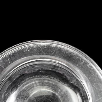 SIMON GATE, VAS, glas, "Tusen fönster", Orrefors, modellen formgiven 1934.