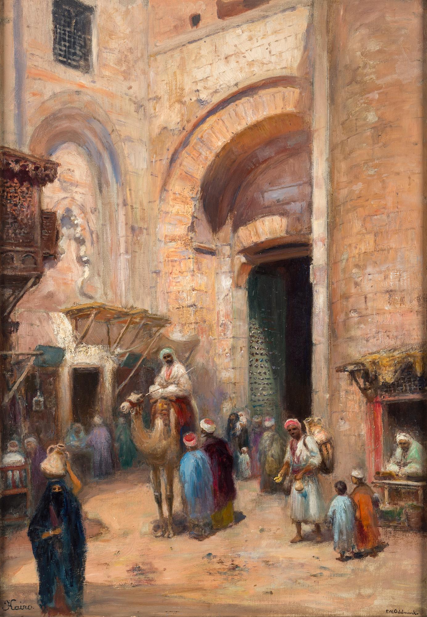 FRANS WILHELM ODELMARK, oil on canvas, signed F.W. Odelmark.