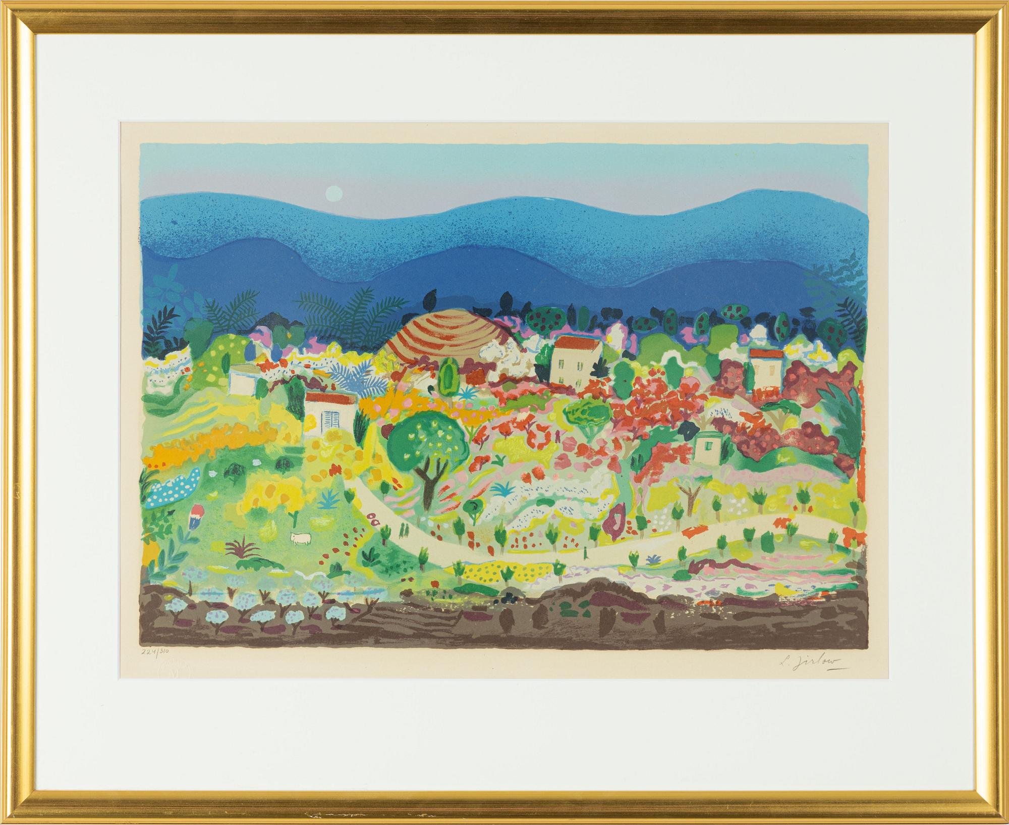 Lennart Jirlow, "De blå bergen".