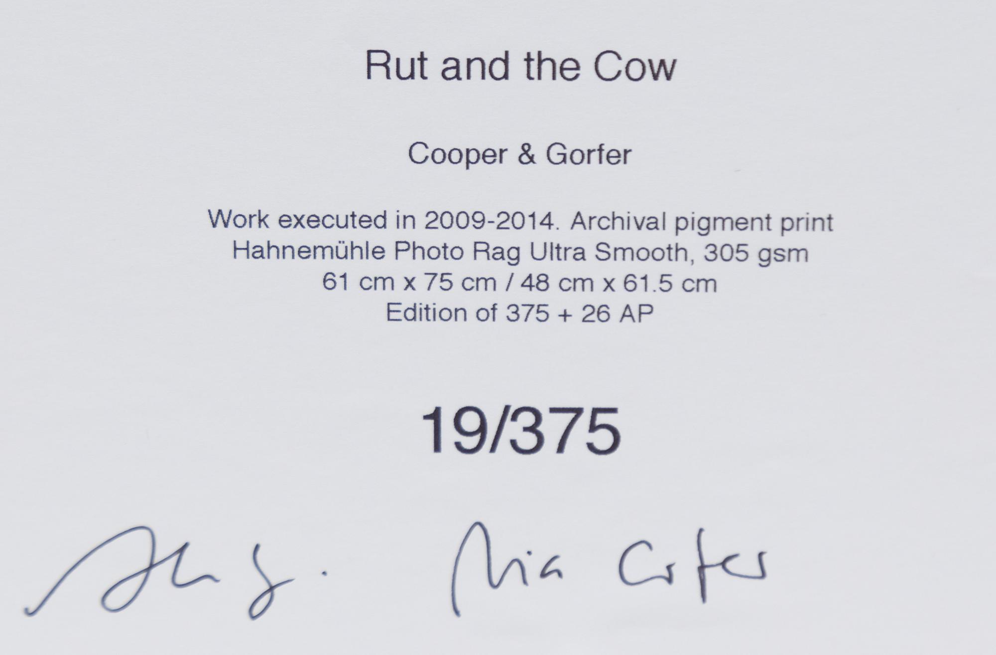 Cooper & Gorfer, "Rut and the Cow".