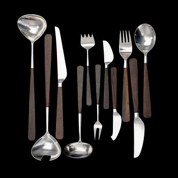 BERTEL GARDBERG, A SET OF FLATWARE. 26 pieces, "Lion de Lux", manufacturer Hackman, Finland. Designed 1958.