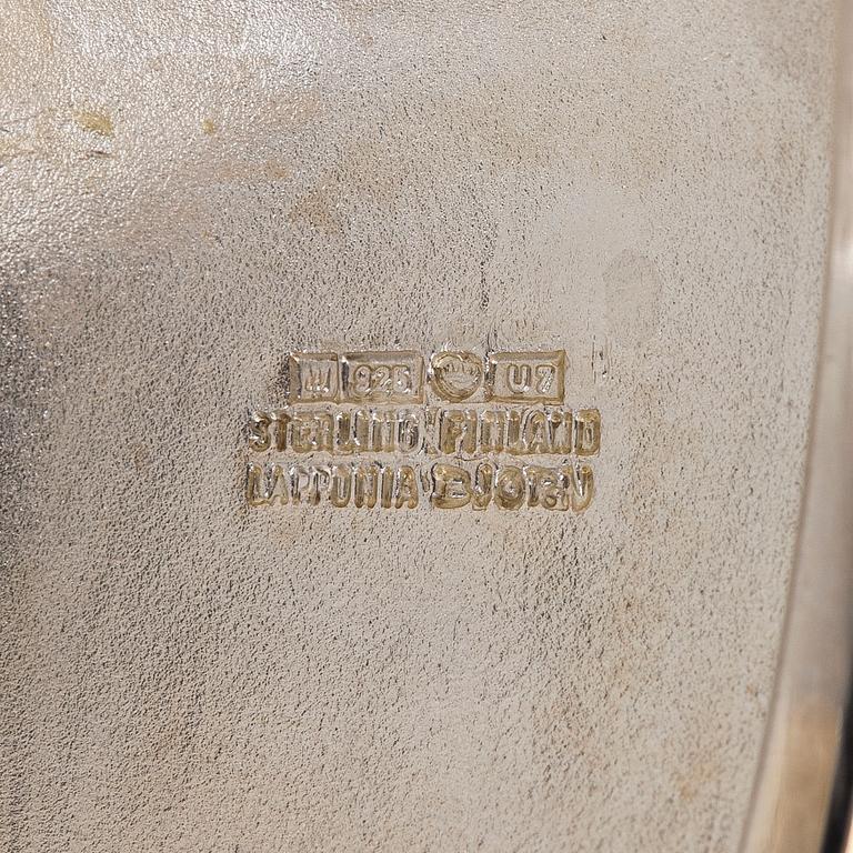 Björn Weckström, a sterling silver bracelet, 'Darina's' for Lapponia 1973.