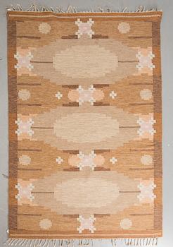 MATTA, rölakan, signerad IS (Ingegerd Silow), ca 241 x 168 cm.