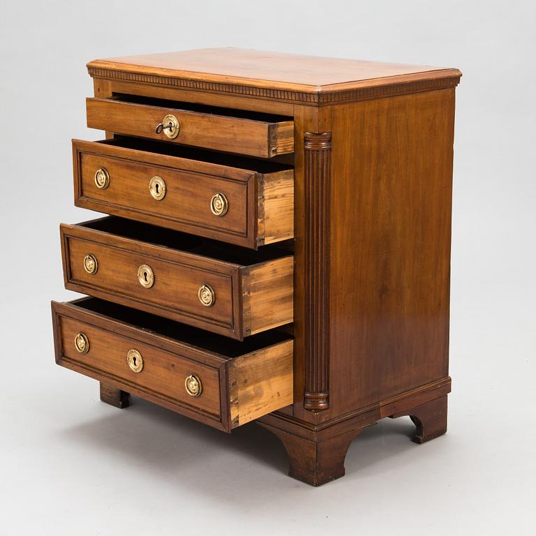 Chest of drawers, Louis XVI style, Denmark, early 19th century.