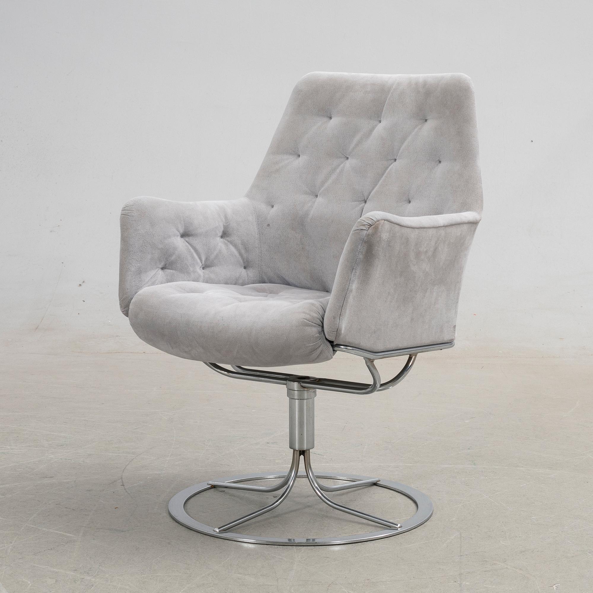 Bruno Mathsson, swivel chair "Master" for DUX.