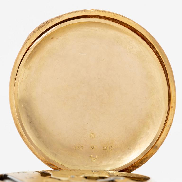 Halda, fickur, 49 mm.