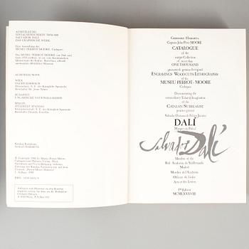 Two books, Picasso Affiches and Salvador Dali The Graphic Art.