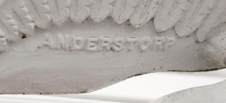 TRÄDGÅRDSSTOLAR, 1 par, Melins, Anderstorp, 1900-talets andra hälft.