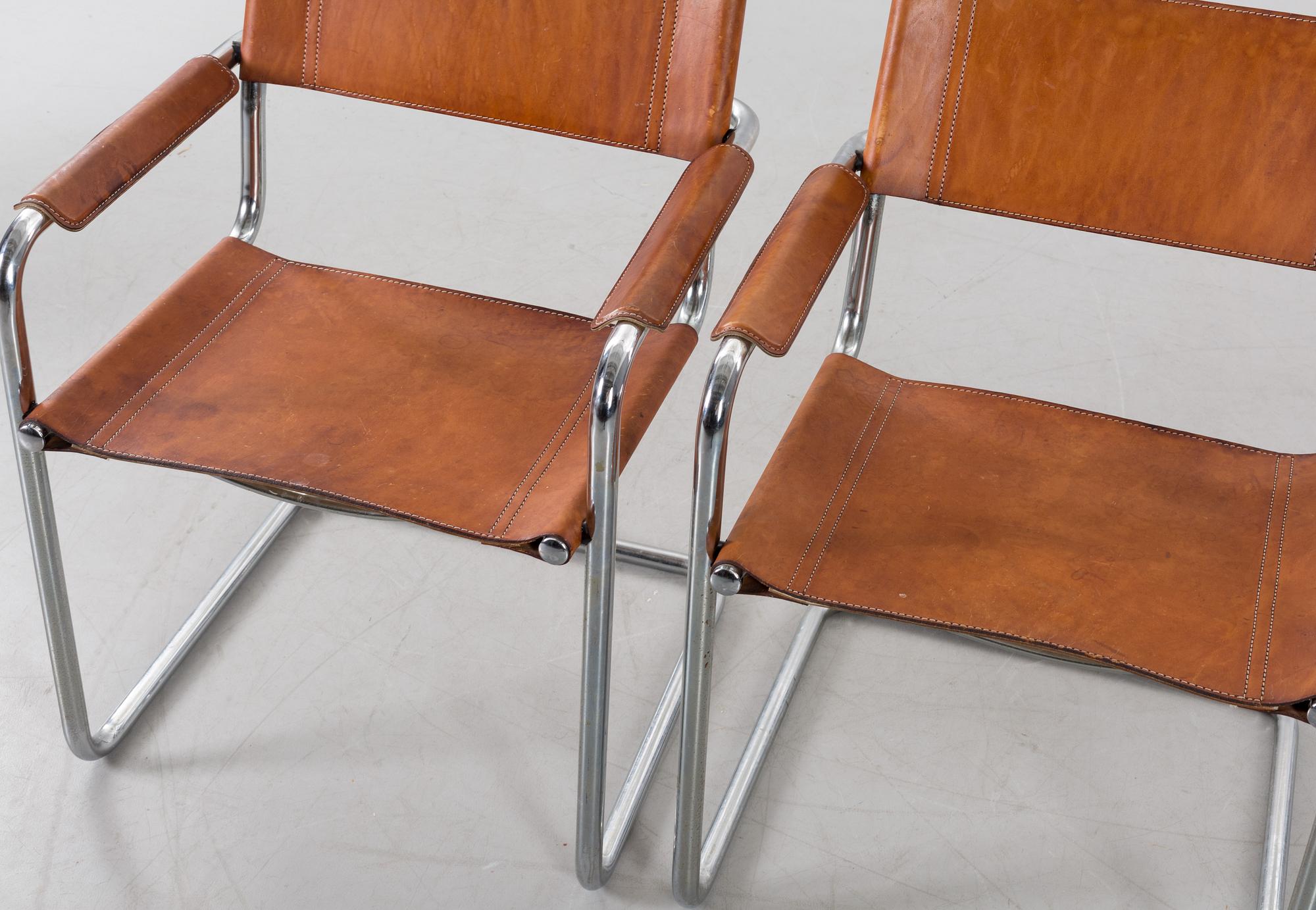 A PAIR OF ITALIAN LINA VEAM ARMCHAIRS, 1970/80's.