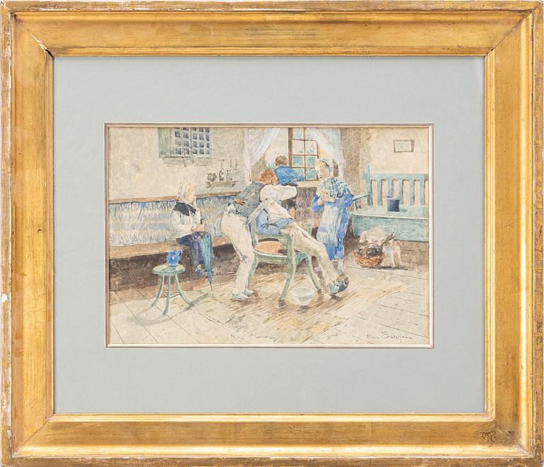 Allan Österlind, "Hos tandläkaren".