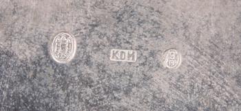 PARTI SILVER, 3 delar, CG Hallberg, K Andersson resp Danmark, 1916-7.