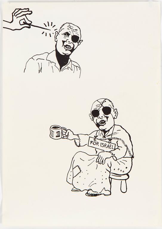 11 posters with political messages, mostly from Sweden, 60/70 s.