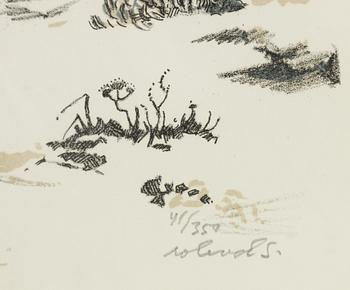 Roland Svensson, "Pelarvinter vid Svansbryggan".