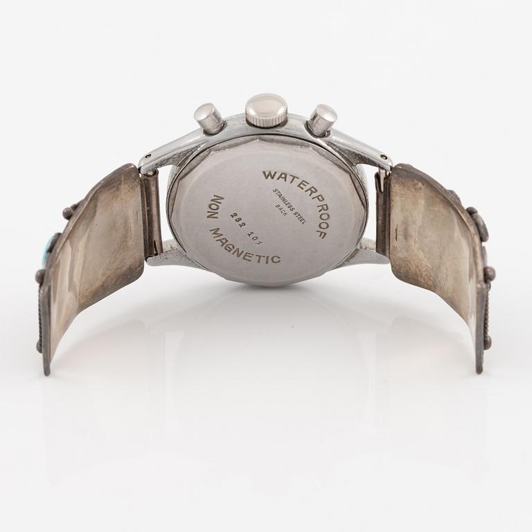 Lorton, chronograph, wristwatch, 36 mm.