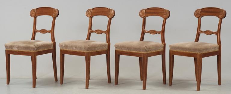 STOLAR, 4 st, Karl Johanstil, 1900-talets andra hälft.