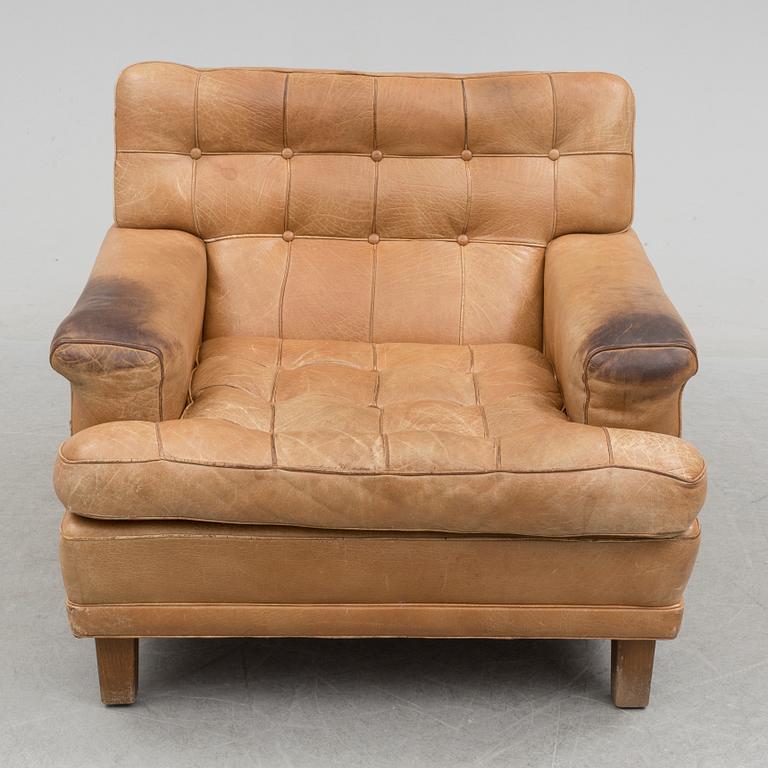 A second half of the 20th century 'Merkur' easy chair by Arne Norell.