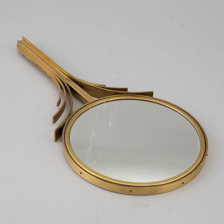 A mid 20th century mirror by Ivar Ålenius-Björk, Ystad Metall.