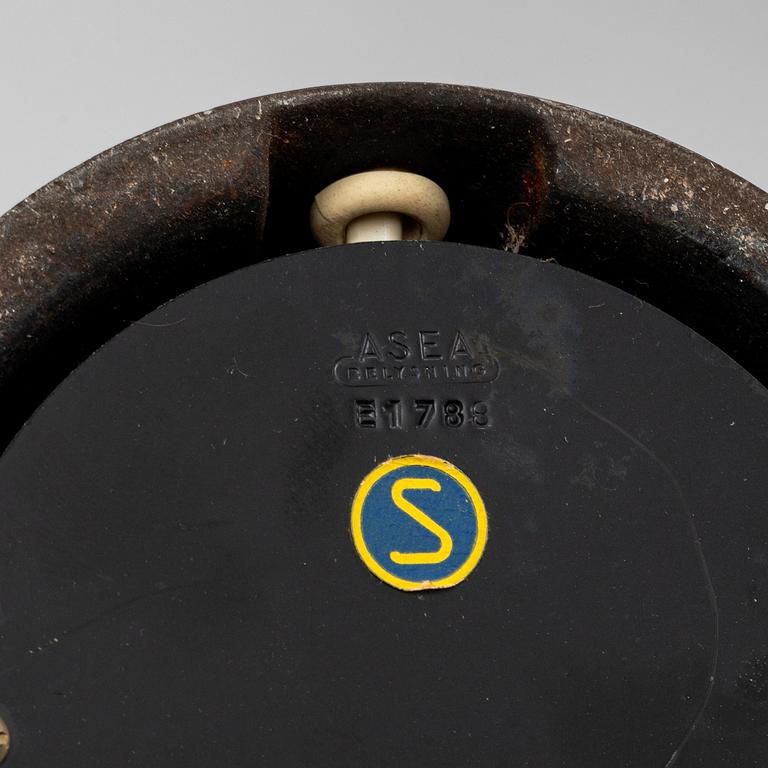 A Swedish Modern floor lamp by Carl Auböck, 'Vice versa', ASEA.