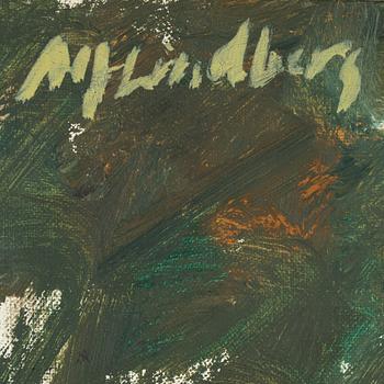 Alf Lindberg, oil on canvas, signed.