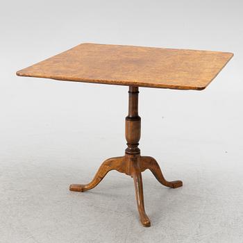 Fällbord, omkring år 1800.