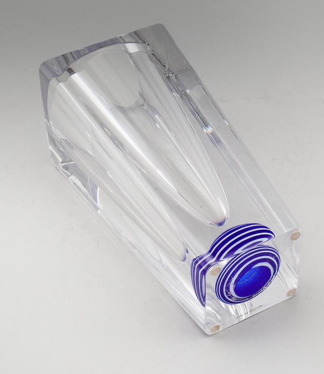 VAS, glas, Bertil Vallien, signerad, Kosta Boda.