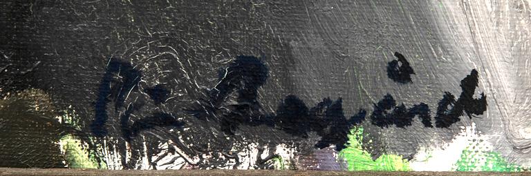 Pär Siegård, oil on canvas, signed.