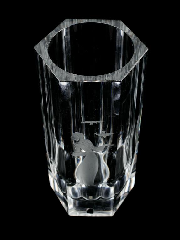 VAS, glas, Elis Bergh, Kosta, 1930-/40-tal.