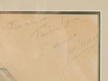 Olof Walfrid Nilsson, akvareller, två stycken, signerade och daterade -28 samt -30.