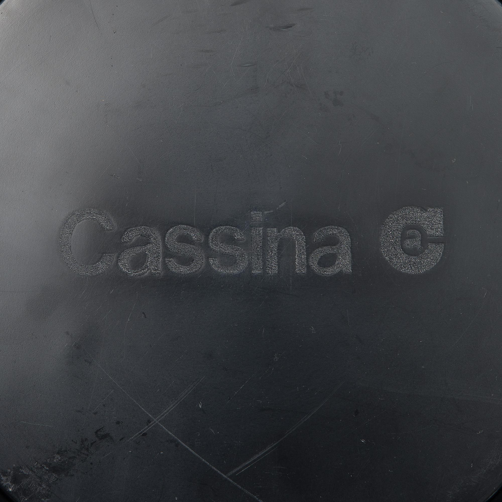 A 21st century chair model 412 CAB for Cassina, Italy.