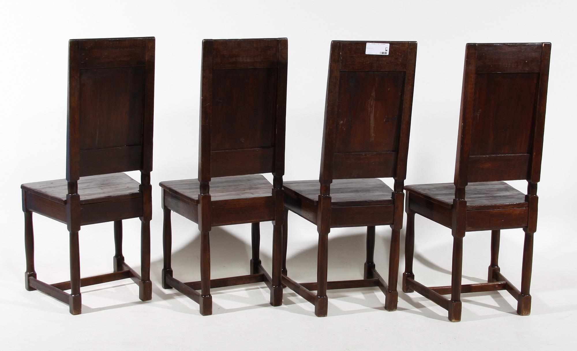 STOLAR, 4 st, allmoge, 1800/1900-tal.