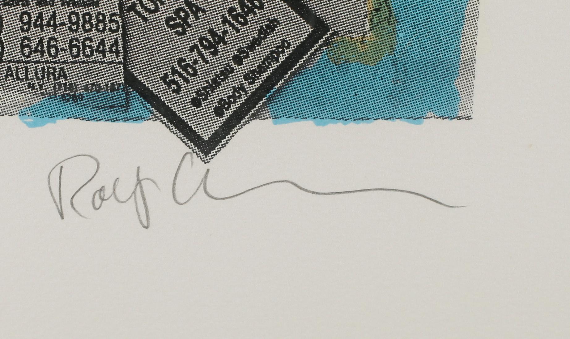 ROLF ANDERSSON, färglitografi, signerad, numrerad 13/90.