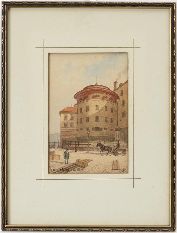 Fredrik Isberg, "Från Riddarholmen".