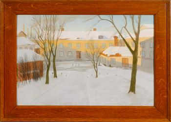 OKÄND KONSTNÄR, 4 st, pasteller,  en signerad Rudolf Andersson och daterad 1925.