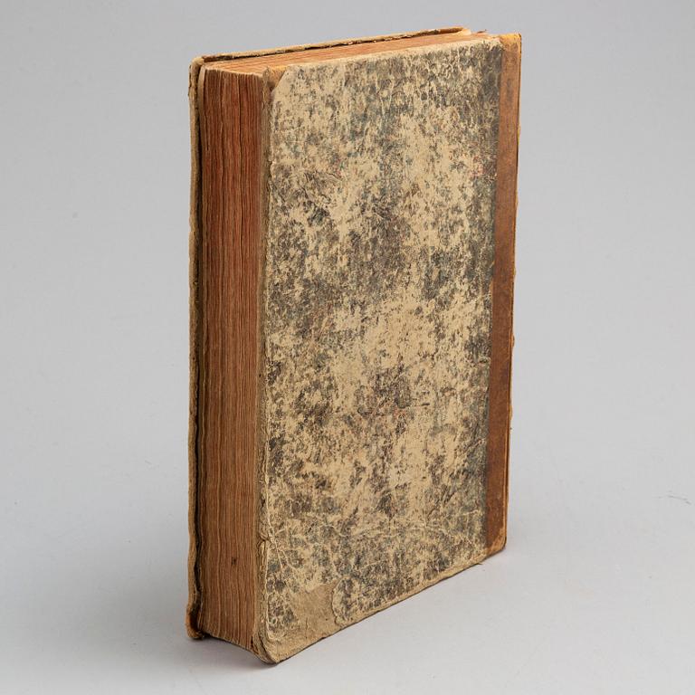 BOK, Sweriges Rikes ridderskaps och adels wapenbok, tryckt i Stockholm 1746.