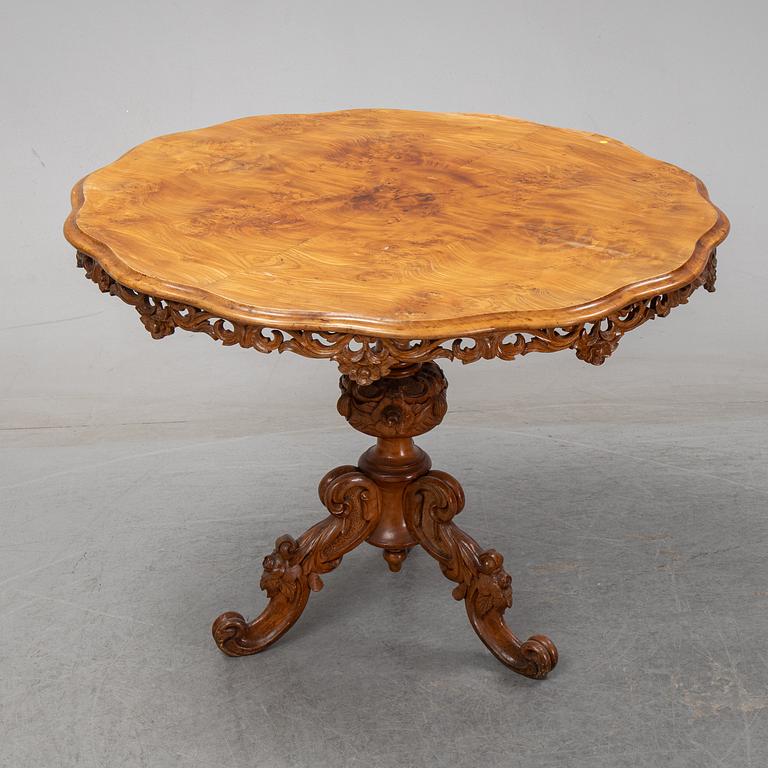 A rococo-style table from the second half of the 20th century.