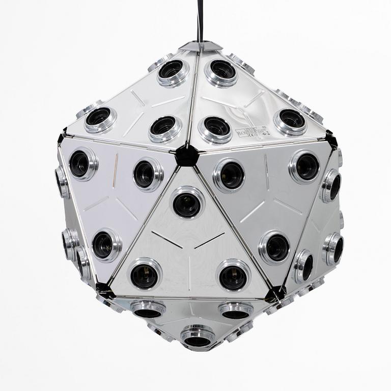 Achille Castiglioni, Taklampa, "Taraxacum 88 S1", Flos, Italien.