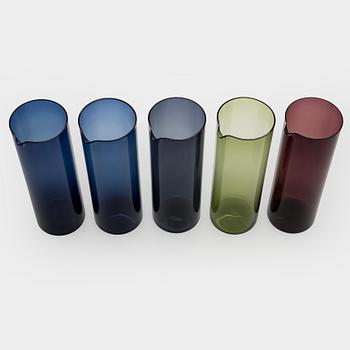 Kaj Franck, kaatimia, 5 kpl, malli 1609 Nuutajärvi Notsjö..