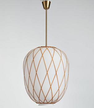 Harald Notini, a ceiling lamp, model '11555', Arvid Böhlmarks Lampfabrik, Sweden 1940s.