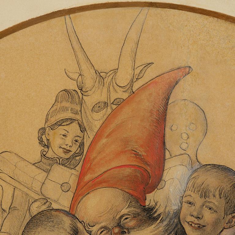 Carl Larsson, "Jultomten".