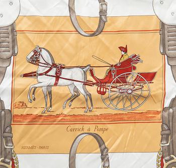Hermès, scarf, “Carrick à Pompe”.