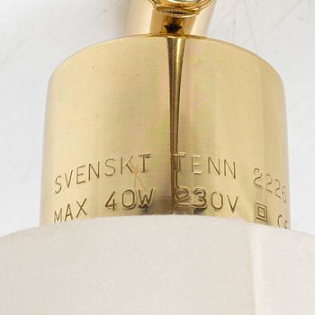 Josef Frank, a wall lamp, model 2226, Svenskt Tenn.