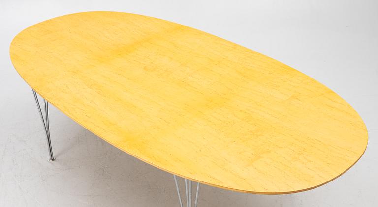 Bruno Mathsson & Piet Hein, dining table, "Superellipse", Mathsson International.