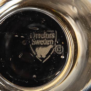 Gunnar Cyrén, glasservis, 22 delar, "Nobel", Orrefors.