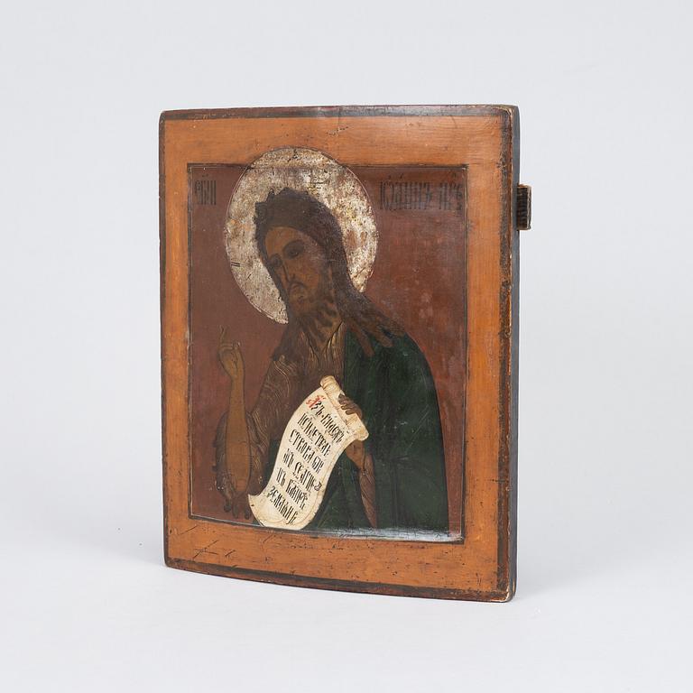 A Russian icon, 19th Century.
