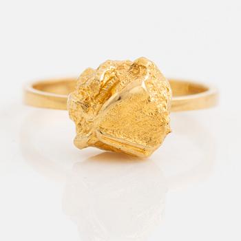 Björn Weckström, ring, 18K guld, Finland 1976. För Lapponia.