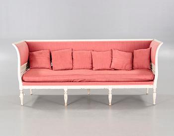 A late gustavian sofa from around year 1800.