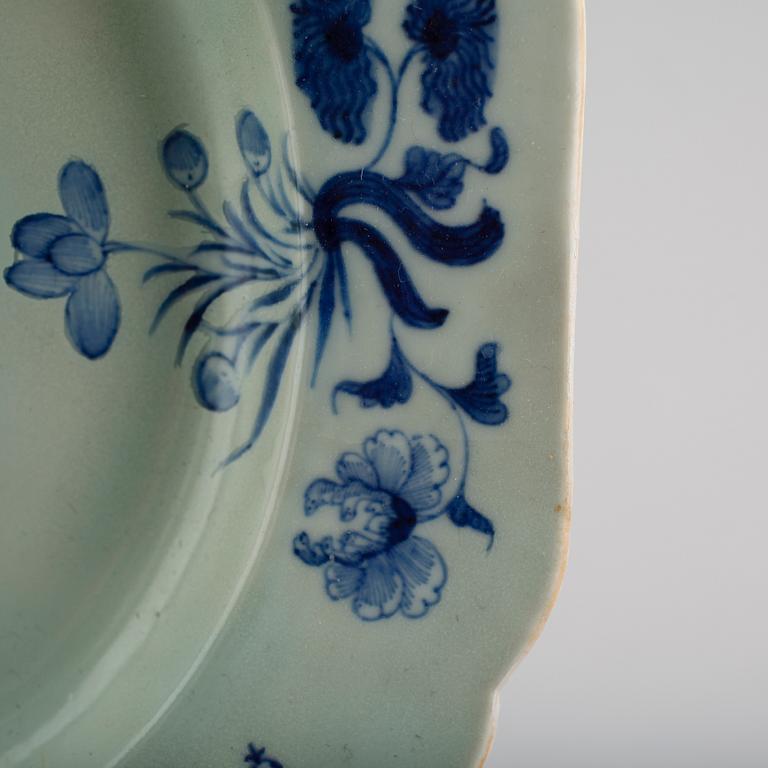 STEKFAT, 4 st, porslin, Kina, Qianlong 1736-1795.