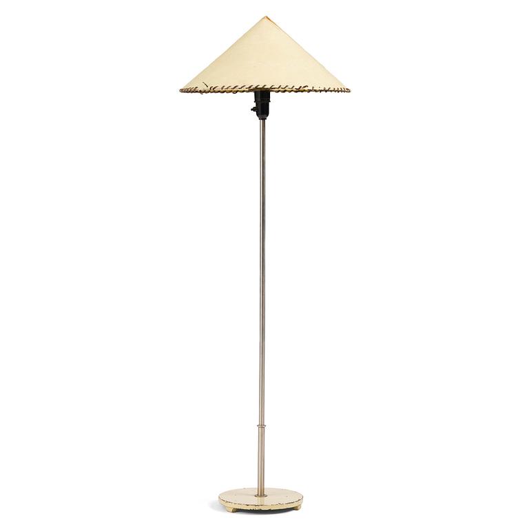 Harald Notini, a floor lamp model 15212, Arvid Böhlmarks Lampfabrik, Stockholm, 1930s.